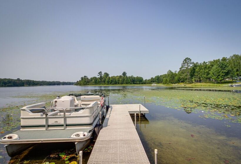 White Swan Lake Home Near Hiking & Snowmobiling!