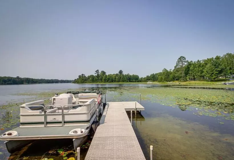 White Swan Lake Home Near Hiking & Snowmobiling!