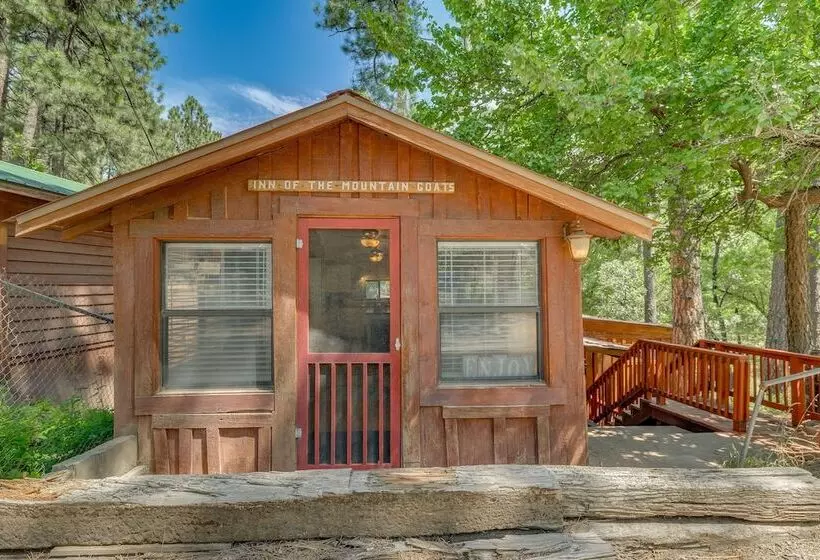 Inn Of The Mountain Goats Ruidoso Cabin W/ Deck!