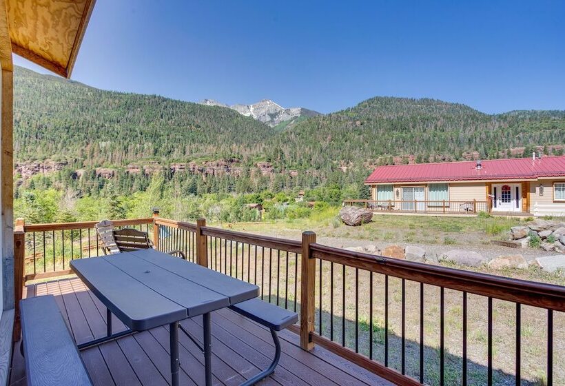 Magnificent Ouray Home W/ Deck & Mountain Views!