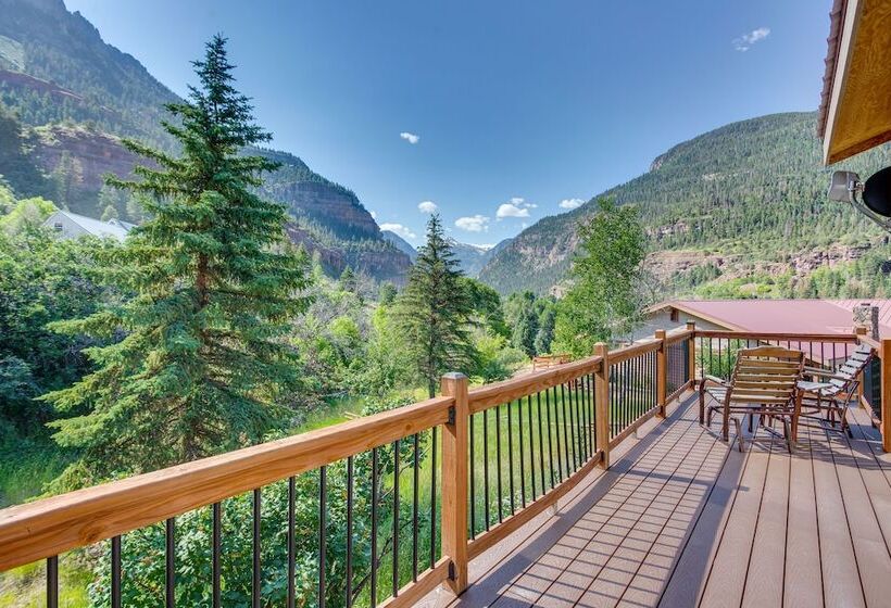 Magnificent Ouray Home W/ Deck & Mountain Views!