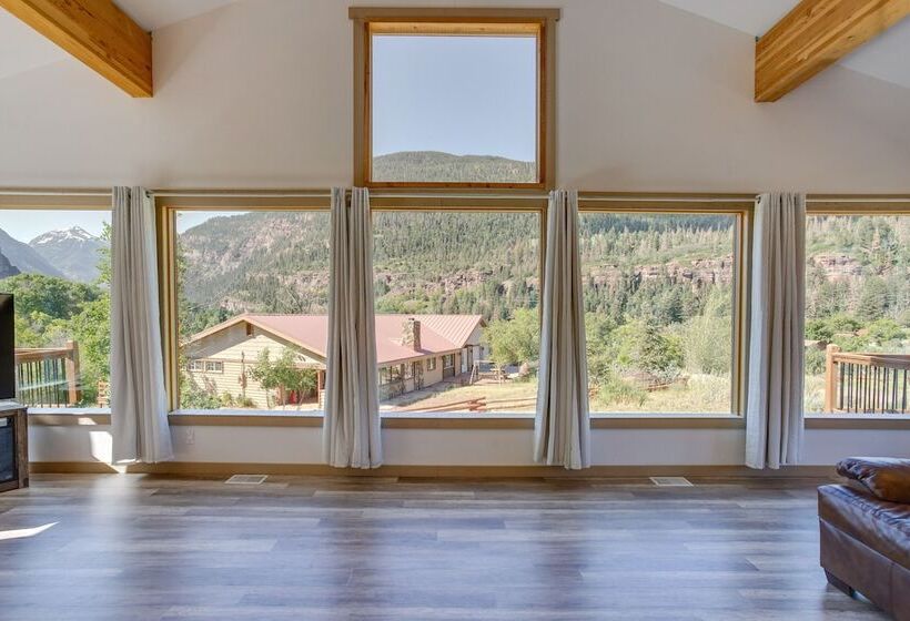 Magnificent Ouray Home W/ Deck & Mountain Views!