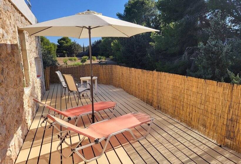 レジデンス Eco Secluded Hand Built Stone House In An Oasis