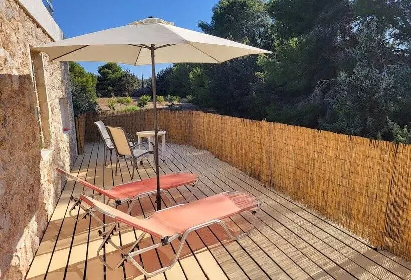 レジデンス Eco Secluded Hand Built Stone House In An Oasis