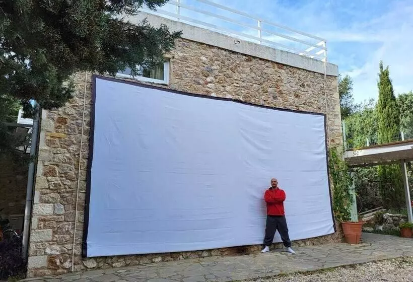 レジデンス Eco Secluded Hand Built Stone House In An Oasis