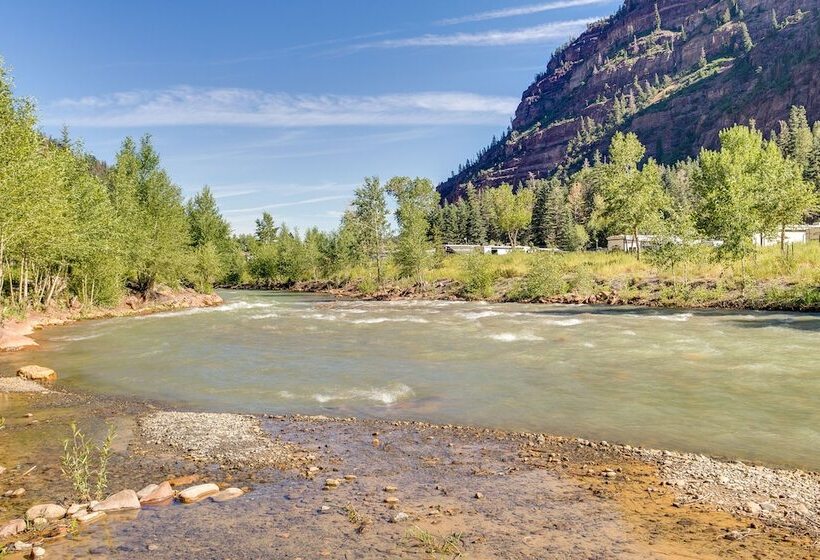 Riverfront Ouray Vacation Home ~ 1 Mi To Downtown!