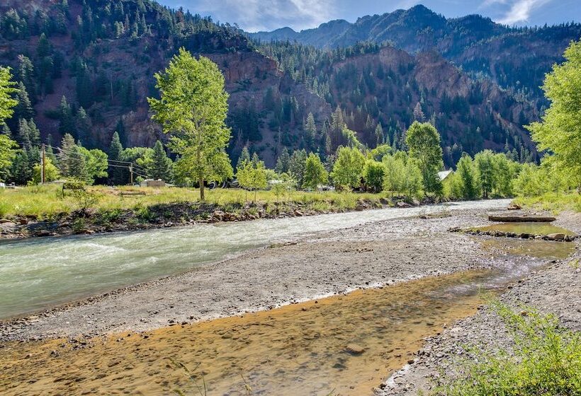 Riverfront Ouray Vacation Home ~ 1 Mi To Downtown!