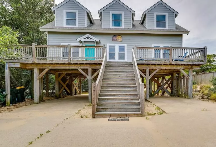 Sunny Corolla Home: Walk To Beach!