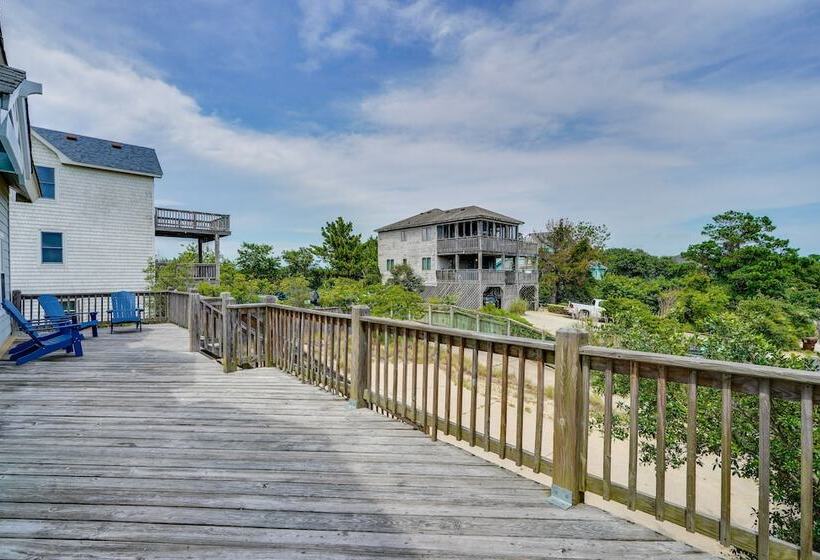 Sunny Corolla Home: Walk To Beach!
