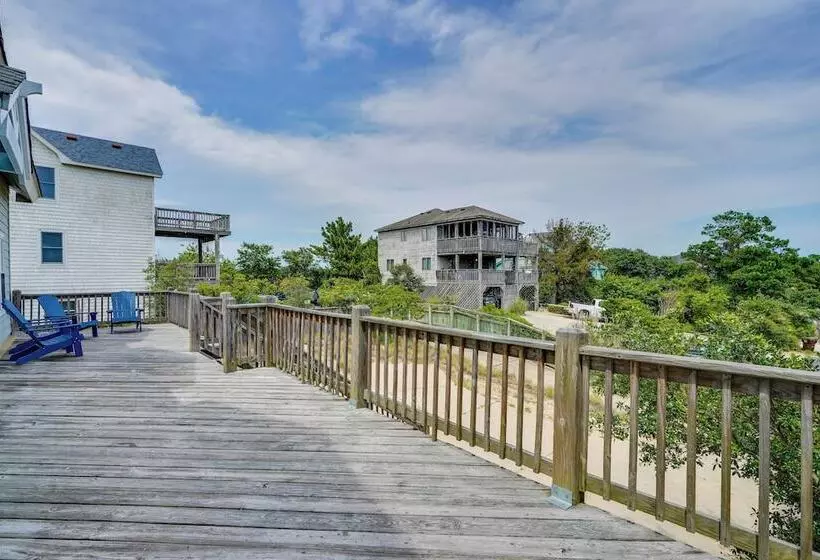 Sunny Corolla Home: Walk To Beach!