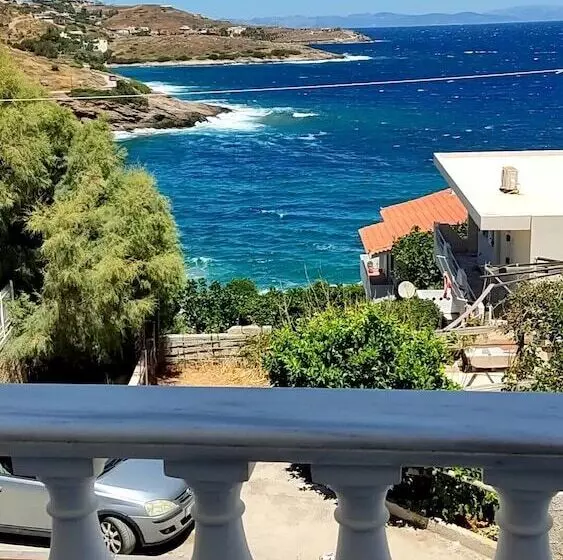 レジデンス Sea View 2 Double Bed House In Keratea