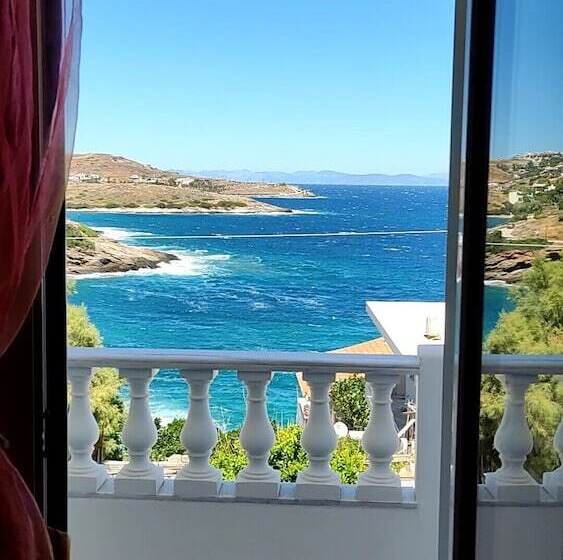 דירת נופש Sea View 2 Double Bed House In Keratea
