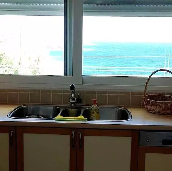 レジデンス Sea View 2 Double Bed House In Keratea