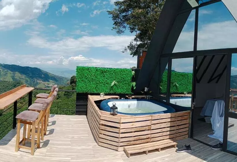 ユースホステル Hospedaje Mirador La Floresta