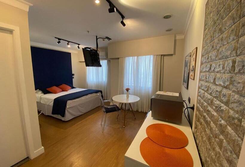 هتل Flat Funcional Em Frente Ao Aeroporto De Congonhas