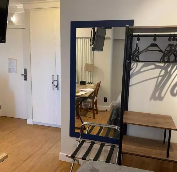 هتل Flat Funcional Em Frente Ao Aeroporto De Congonhas