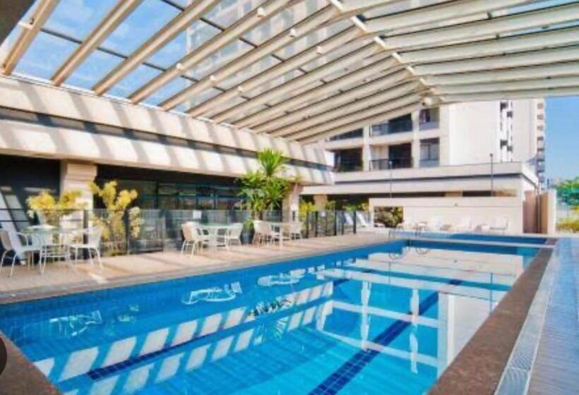 هتل Flat Funcional Em Frente Ao Aeroporto De Congonhas