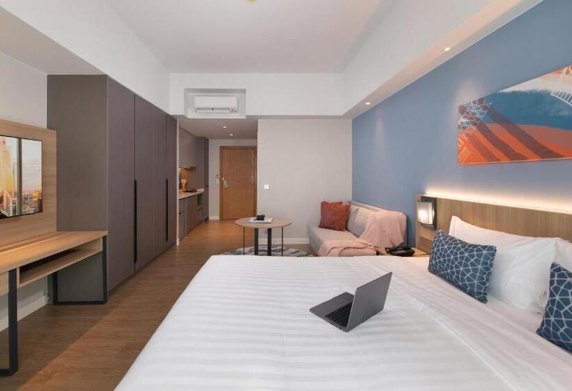 호텔 Citadines Roces Quezon City