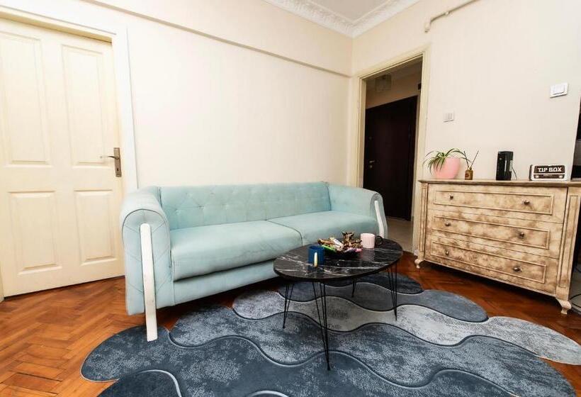 住宿加早餐  Kadıköy ün Merkezinde Oda