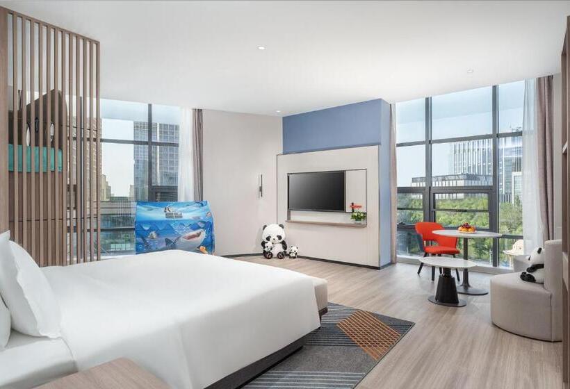 בית מלון כפרי Holiday Inn Express Yinchuan Yuehai