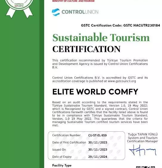 هتل Elite World Comfy Samsun Atakum