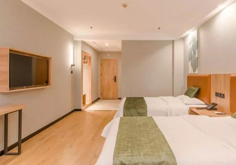 Hotelli Greentree Inn Hefei Sanlian College Anda Qingyuan Campus Subway Station