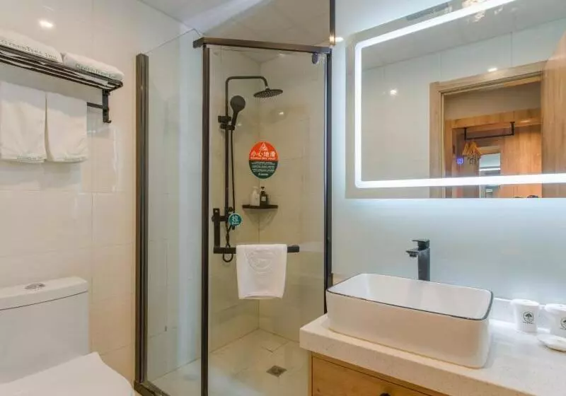 Hotelli Greentree Inn Hefei Sanlian College Anda Qingyuan Campus Subway Station