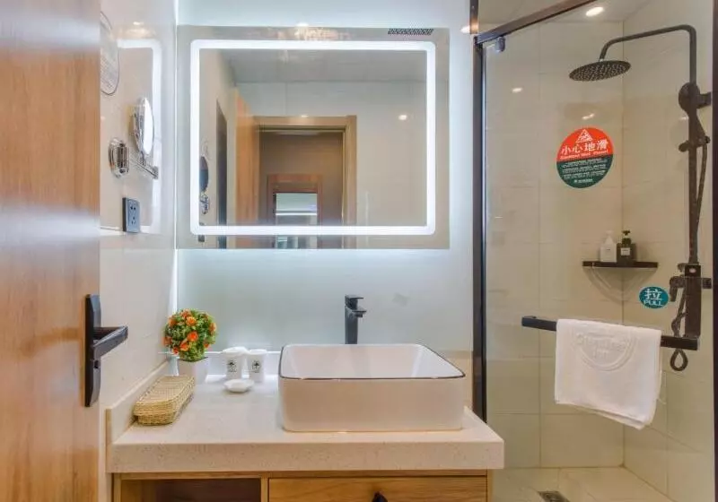 Hotelli Greentree Inn Hefei Sanlian College Anda Qingyuan Campus Subway Station