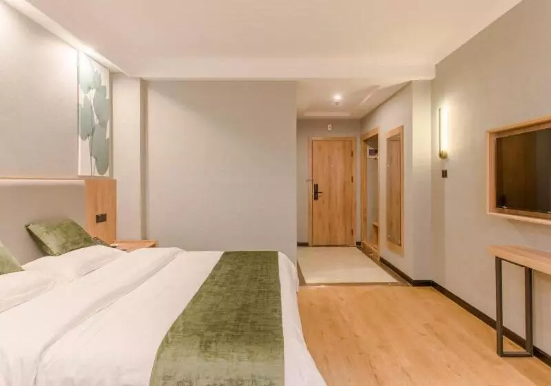 Hotelli Greentree Inn Hefei Sanlian College Anda Qingyuan Campus Subway Station