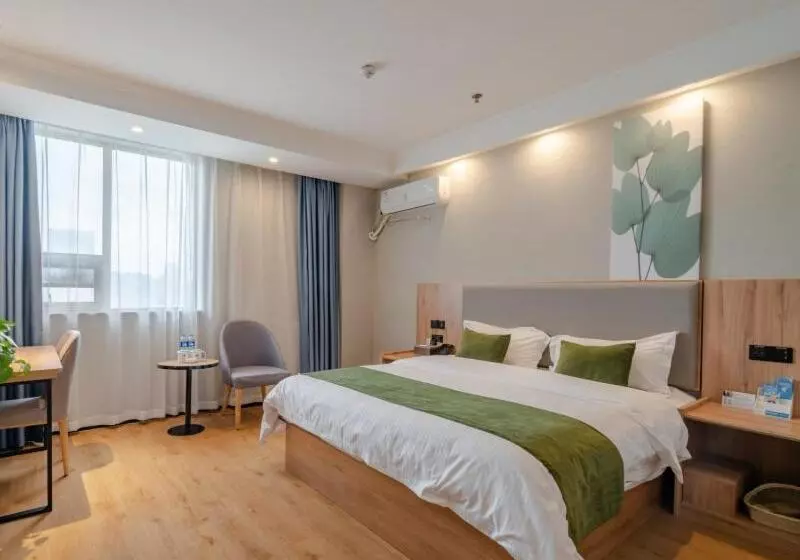 Hotelli Greentree Inn Hefei Sanlian College Anda Qingyuan Campus Subway Station