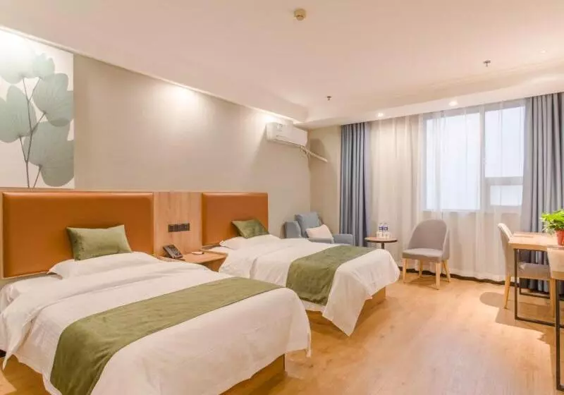 Hotelli Greentree Inn Hefei Sanlian College Anda Qingyuan Campus Subway Station