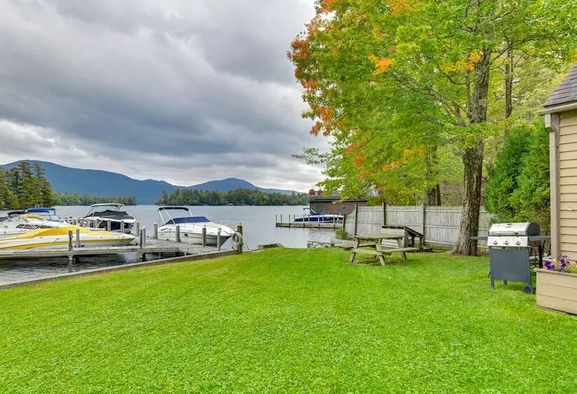 Lake George Waterfront Cabin W/ On Site Marina!