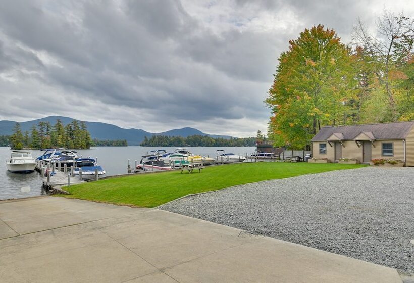 Lake George Waterfront Cabin W/ On Site Marina!