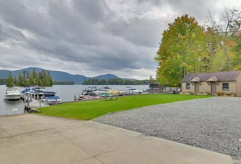 Lake George Waterfront Cabin W/ On Site Marina!