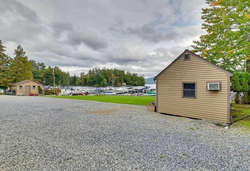 Lake George Waterfront Cabin W/ On Site Marina!