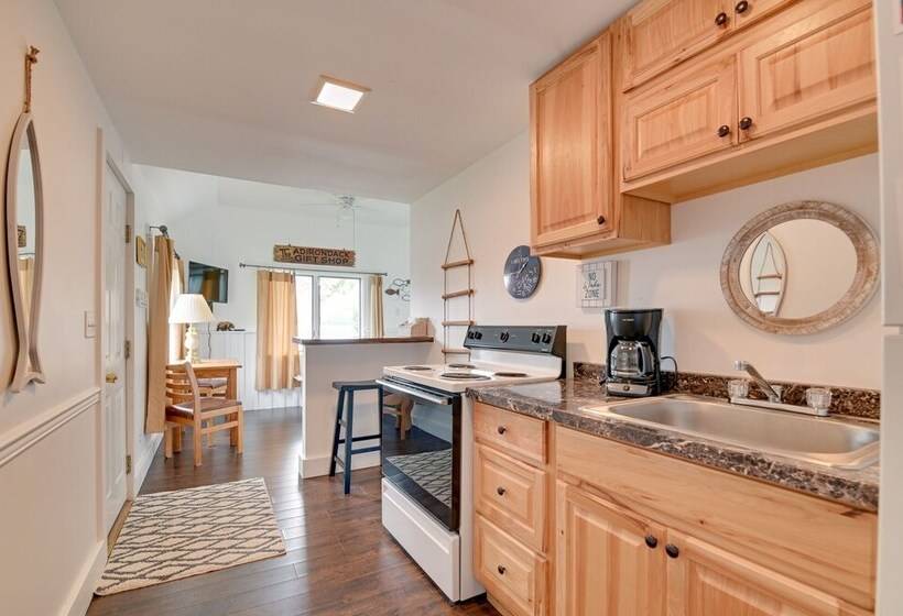 Lake George Waterfront Cabin W/ On Site Marina!