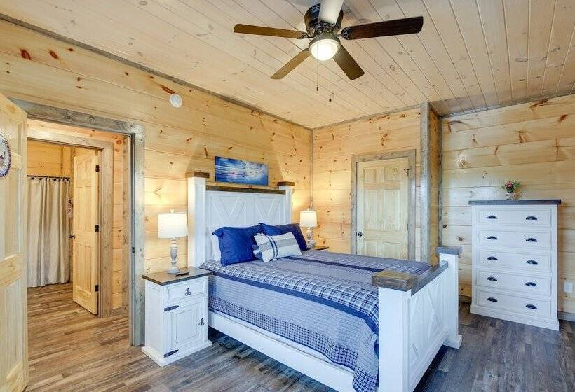 Hot Tub, Fireplace & Views: Sevierville Retreat!