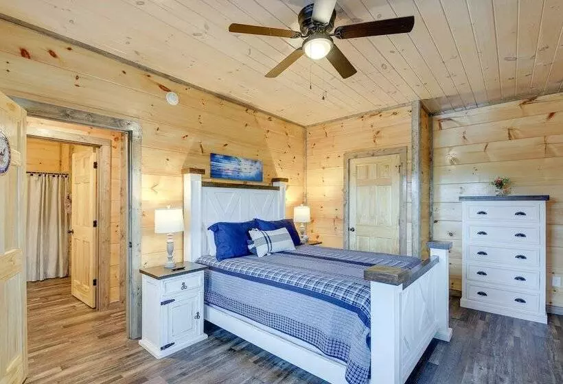 Hot Tub, Fireplace & Views: Sevierville Retreat!