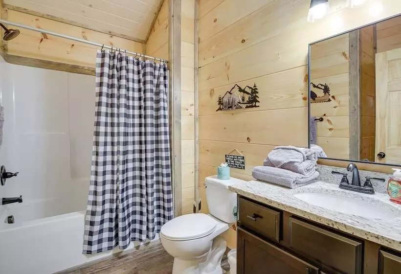 Hot Tub, Fireplace & Views: Sevierville Retreat!