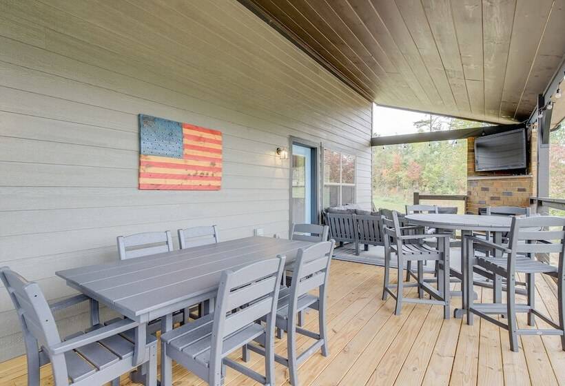 Hot Tub, Fireplace & Views: Sevierville Retreat!