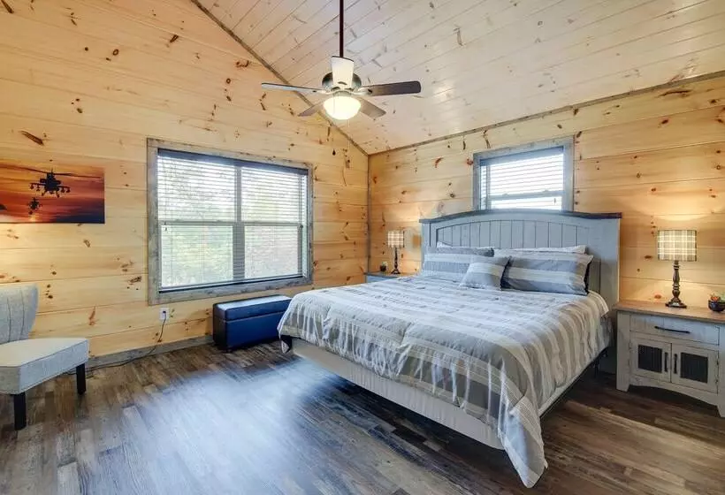 Hot Tub, Fireplace & Views: Sevierville Retreat!