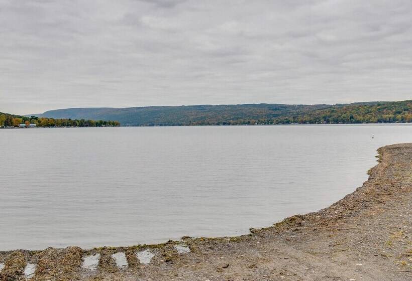 Pet Friendly Honeoye Cottage Rental: Walk To Lake!