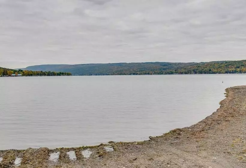 Pet Friendly Honeoye Cottage Rental: Walk To Lake!
