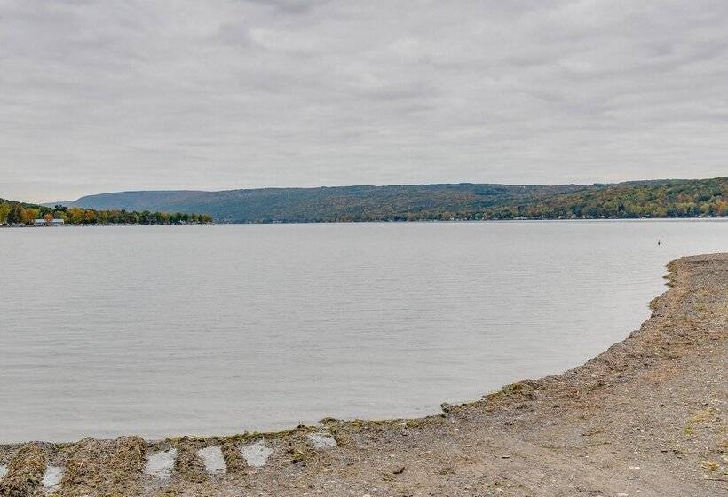 Pet Friendly Honeoye Cottage Rental: Walk To Lake!