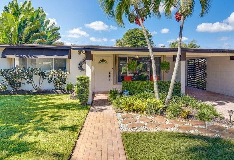 Pompano Beach Retreat W/ Backyard Oasis!