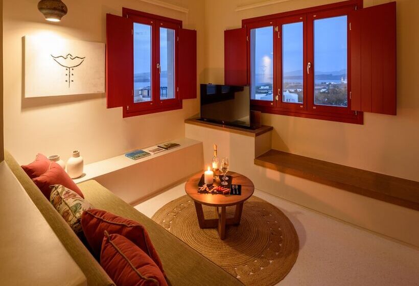 Отель Potnia Theron Suites