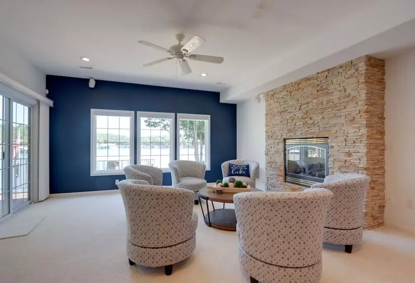 Private Dock + 4 Decks: Lake Ozark Retreat!