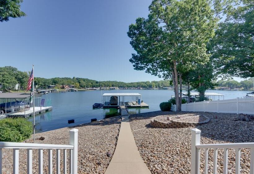 Private Dock + 4 Decks: Lake Ozark Retreat!