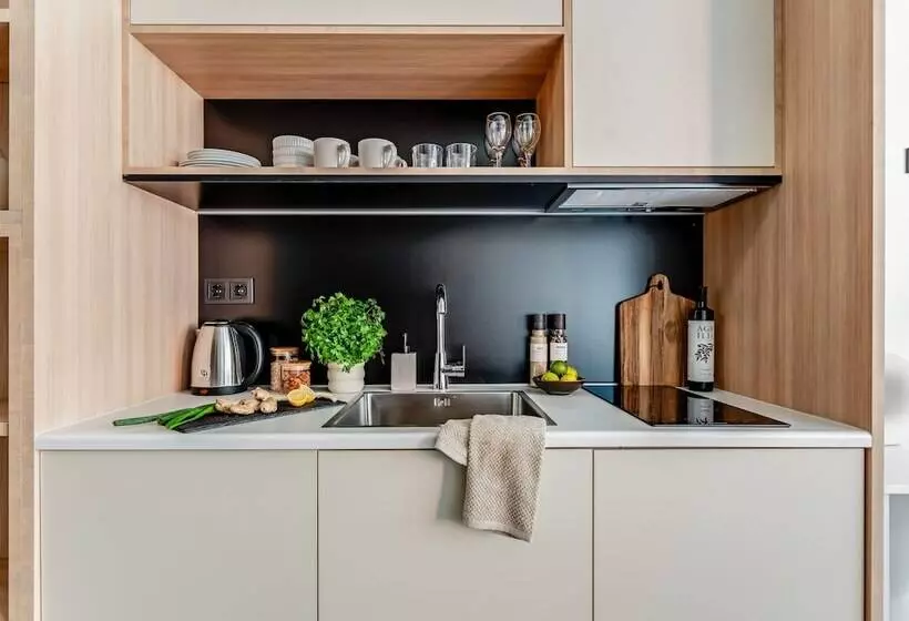 ペンション Sanders Port   Inviting Studio Near Piraeus Port