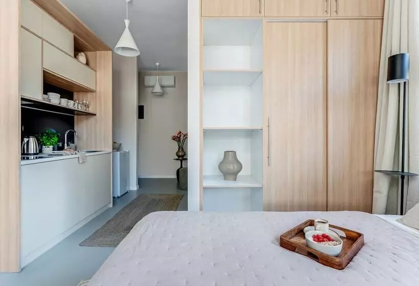 ペンション Sanders Port   Sweet Studio Near Piraeus Port